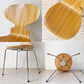 フリッツハンセン Fritz Hansen アントチェア ANT CHAIR アリンコチェア エルム材 4本脚 アルネ・ヤコブセン デンマーク 北欧家具 2013年製 ★