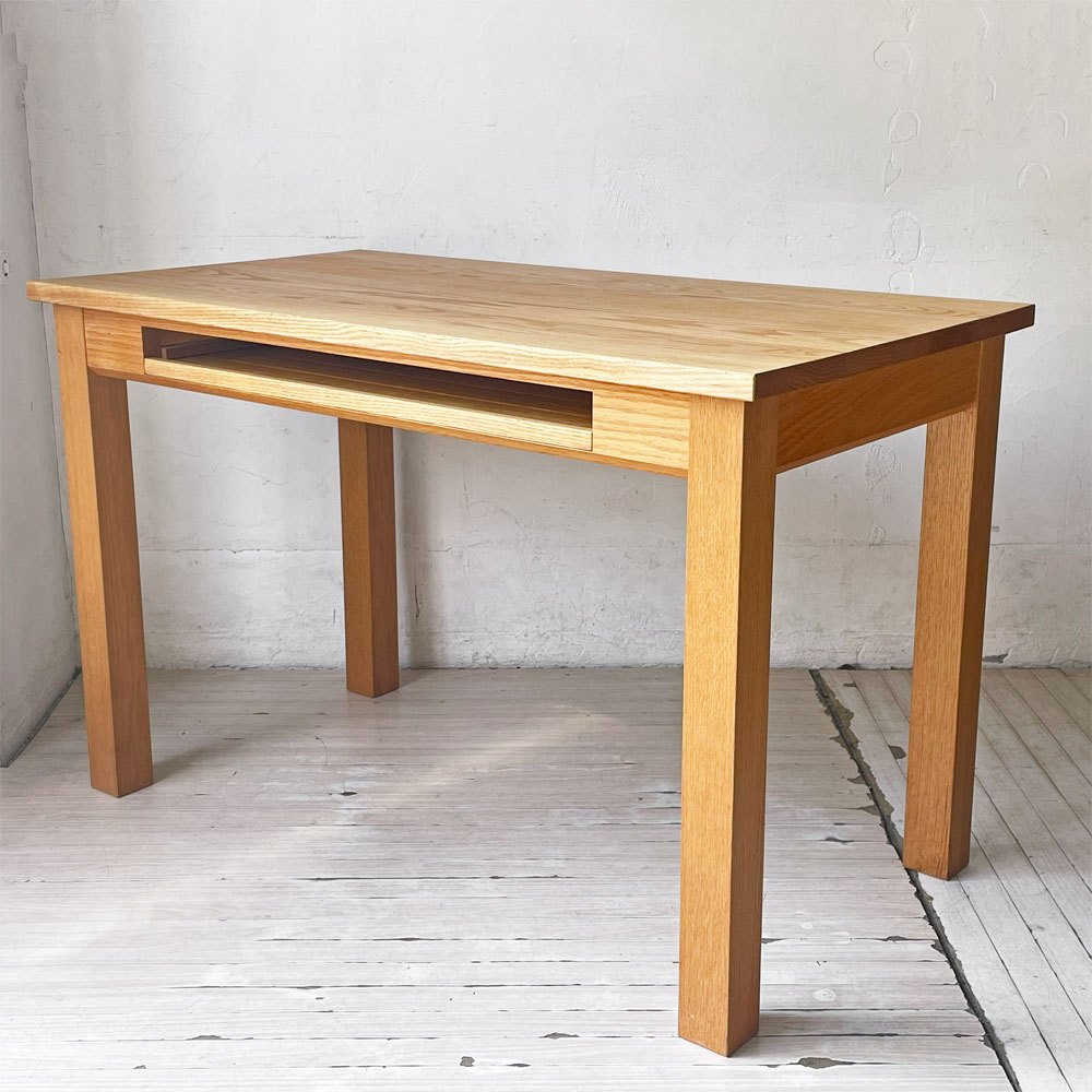 ウッドユウライクカンパニー WOOD YOU LIKE COMPANY シンプルデスク SIMPLE DESK PCデスク オーク材 オーダーメイド W110cm ★