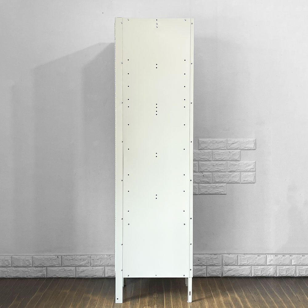 リオン LYON スチール ロッカー RECESSED HANDLE 1-TIER LOCKER シングルロッカー アイボリー インダストリアル US パシフィックファニチャーサービス取扱 ◎