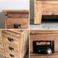 クラッシュゲート CRASH GATE ノットアンティークス Knot antiques グラムチェスト GRAM CHEST 1260 引き出し15杯 スライド棚 杉古材 廃番 ■
