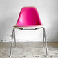 ハーマンミラー Herman Miller 3ndビンテージ サイドシェルチェア FRP製 PVCレザー スタッキングベース C&R イームズ ミッドセンチュリー B ■