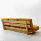モモナチュラル MOMO Natural クラウド CLOUD ローソファ 3人掛け LOW SOFA 3P オーク材 ファブリック FGD-4 コーデュロイ キャメル カバーリング 定価￥200,000- ●