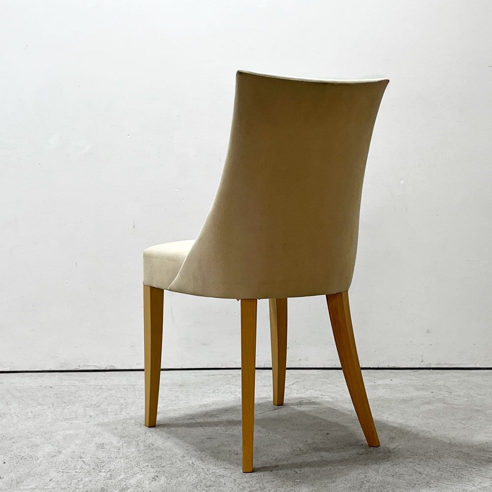 イデー IDEE アミチェア AMI CHAIR ダイニングチェア 1pソファ ラムース生地 アイボリー 参考定価￥84,900- ●