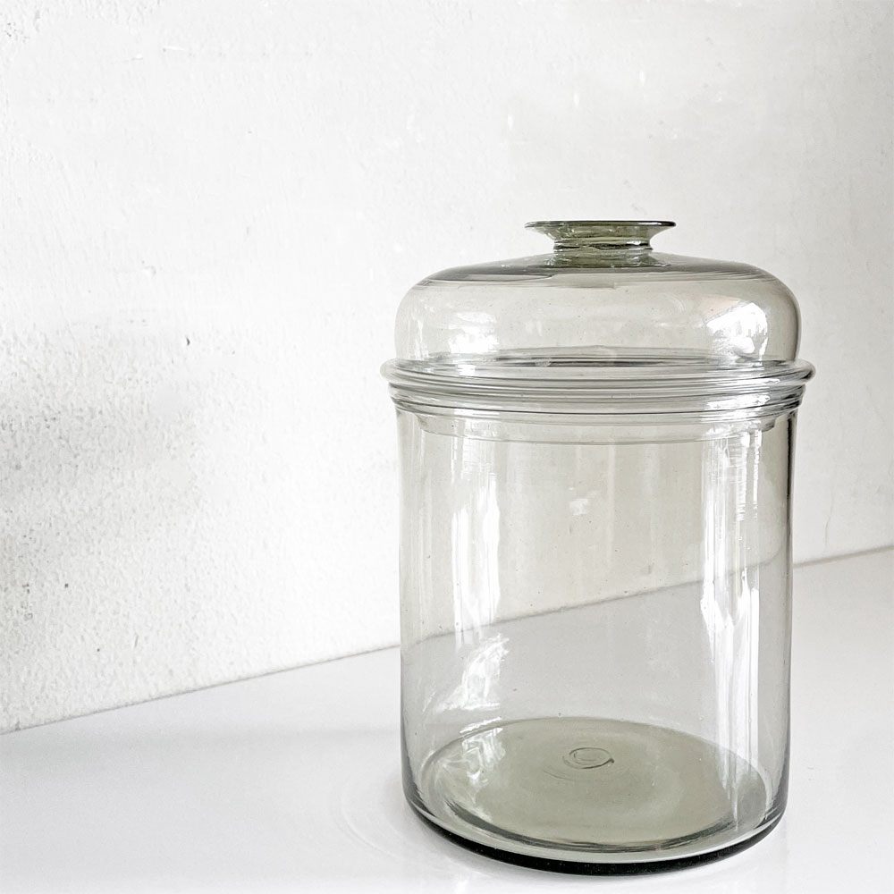 ピーターアイビー PETER IVY ピクルスジャー Pickles Jar ショート Short ガラス φ9 x 14 cm 流動研究所 現代作家 ■
