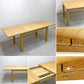 イデー IDEE アッシュ エクステンション テーブル ASH EXTENSION TABLE 伸長式 W140～220 ナチュラル 定価￥193,600- ●