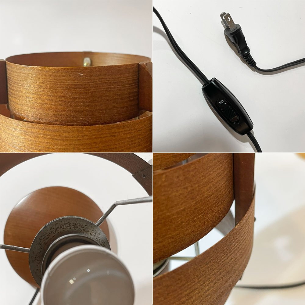 ヤマギワ yamagiwa ヤコブソンランプ JAKOBSSON LAMP ダークブラウン テーブルランプ 323S2517H 定価￥47.300- ★
