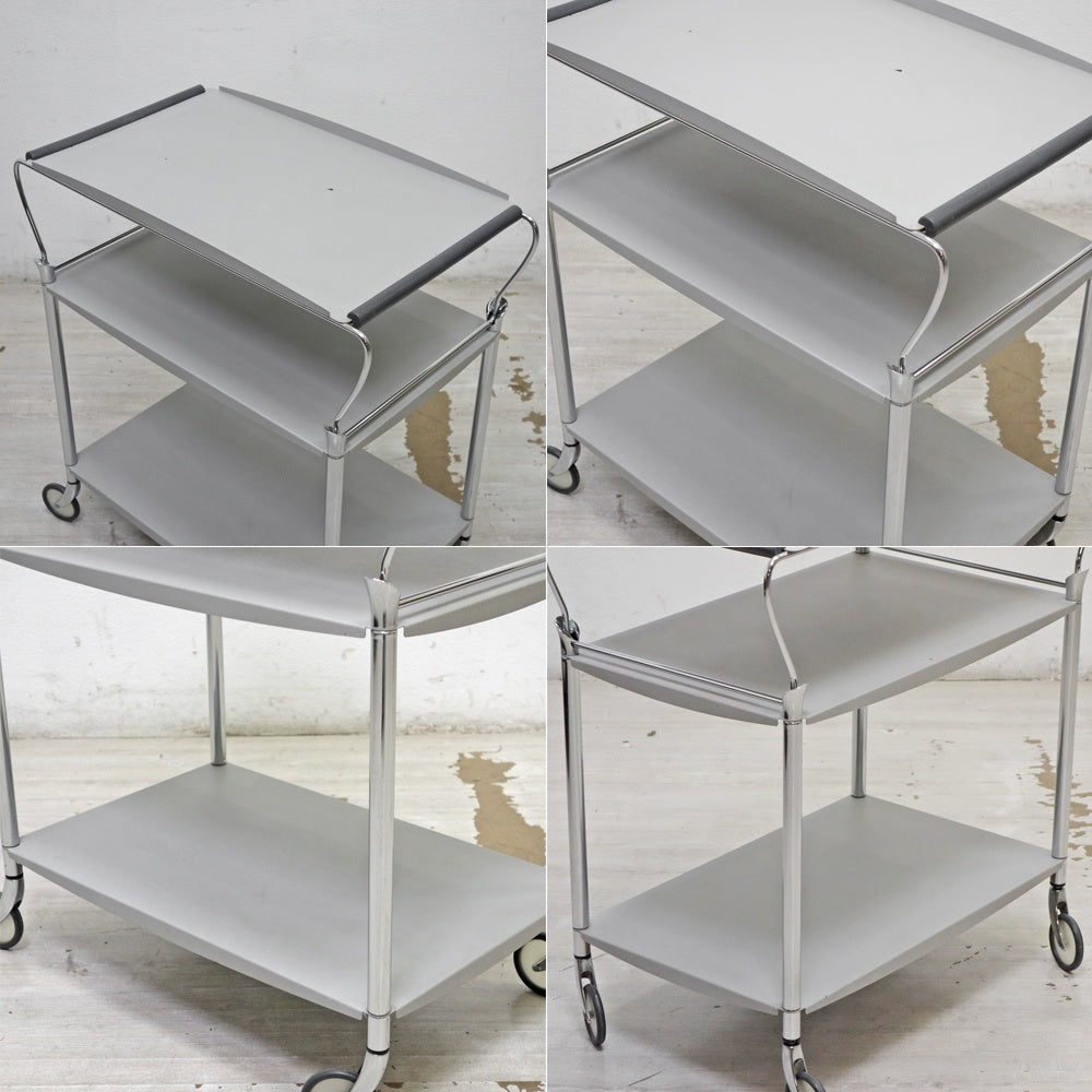 ドリアデ driade Trolley SIBILO スチールワゴン トレイワゴン josep llusca デザイン イタリア ●