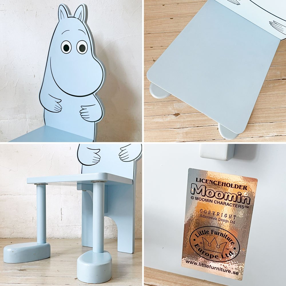 リトルファニチャー Little Furniture ムーミン Moomin キッズチェア キャラクターチェア ウッドチェア スウェーデン ★