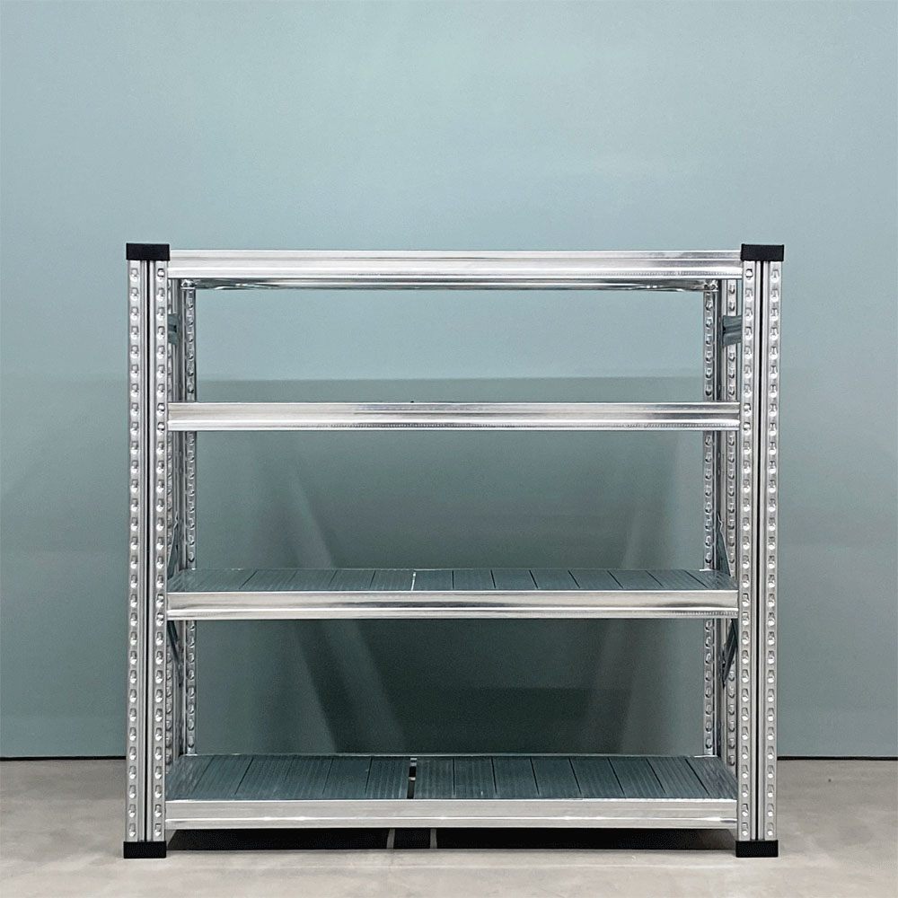 メタルシステム METALSISTEM スーパー123シリーズ スチールシェルフ 4段 4 TIER STEEL SHELF W113 D32 H107 イタリア製 ◎