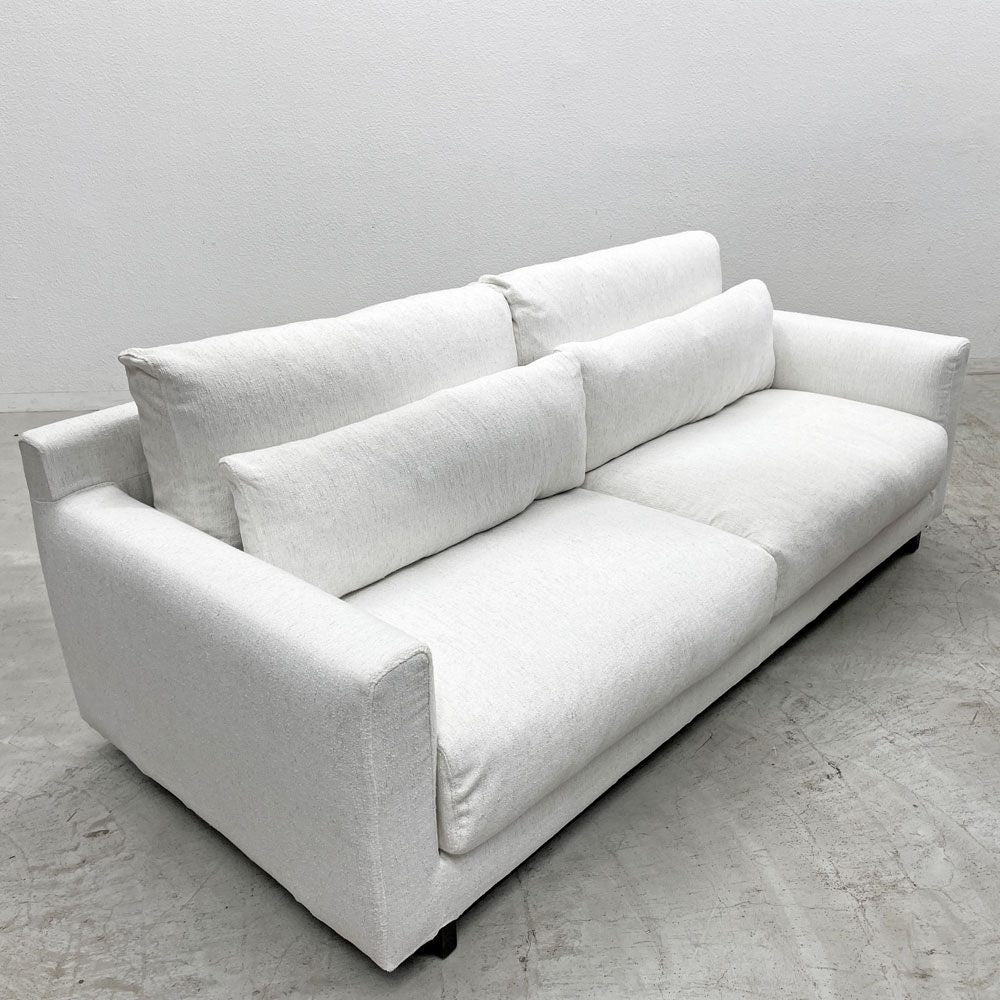 ノーウェアライクホーム NOWHERE LIKE HOME リフ RIFF 3Pソファ 3人掛け W206cm 関家具 展示未使用品 〓