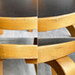 アルテック artek ビンテージ チェア66 CHAIR66 ダイニングチェア バーチ材 ブラックリノリウム アルヴァ・アアルト フィンランド 北欧家具 ♪