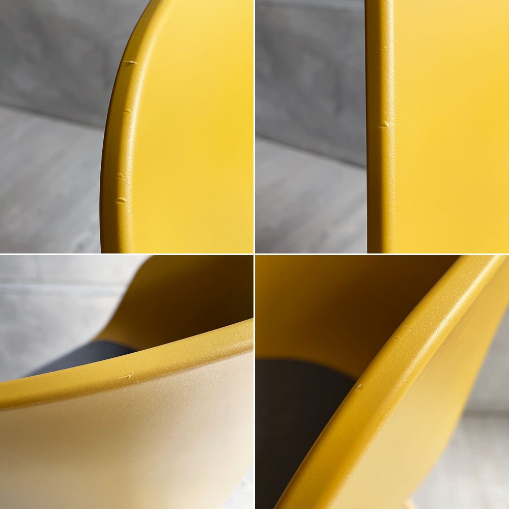 ヘイ HAY アバウトアチェア ABOUT A CHAIR AAC22 アームチェア マスタード 廃番カラー 専用シートクッション付き デンマーク 合計定価￥66,550- ♪