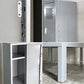 リオン LYON 2段スチールロッカー 2-TIER LOCKER ダイヤカット RECESSED HANDLE ダヴグレー dove gray インダストリアル P.F.S取扱 ■