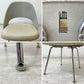 ノル Knoll エーロ・サーリネン Eero Saarinen エグゼクティヴ #72 サイドチェア FRPシェル PVCシート メタルベース 50-60's ビンテージ ●