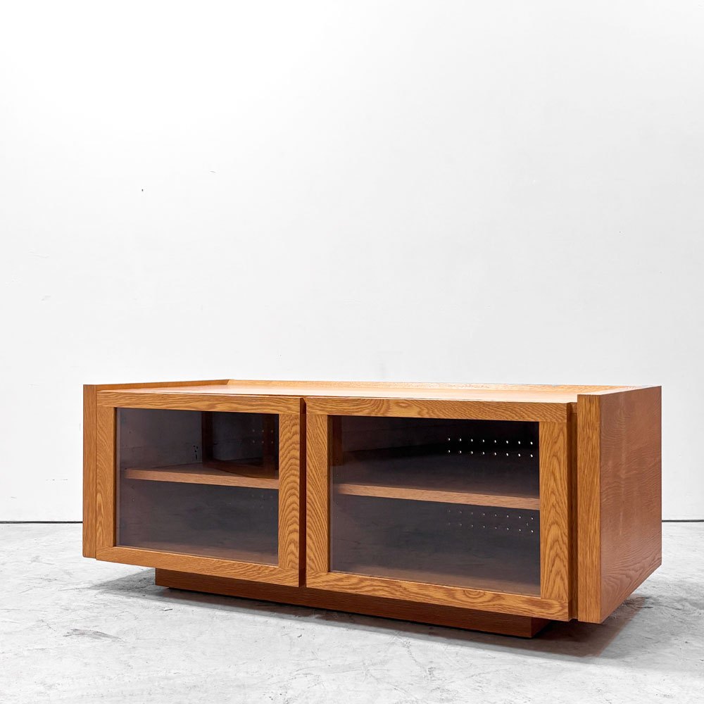 イデー IDEE ルクター LUKTAR AVボード テレビボード ローボード オーク材 澁谷一星 ナチュラル W120 廃番 ●