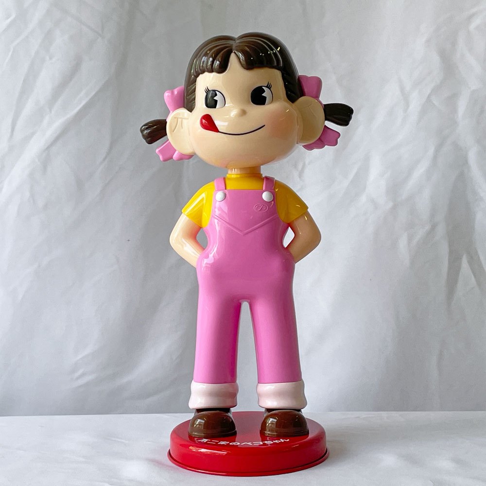 不二家 FUJIYA 首ふり ペコちゃん人形 127-PK02 限定カラー 非売品 Smile Switch Festa 2022 Valentine in GINZA限定 ◇