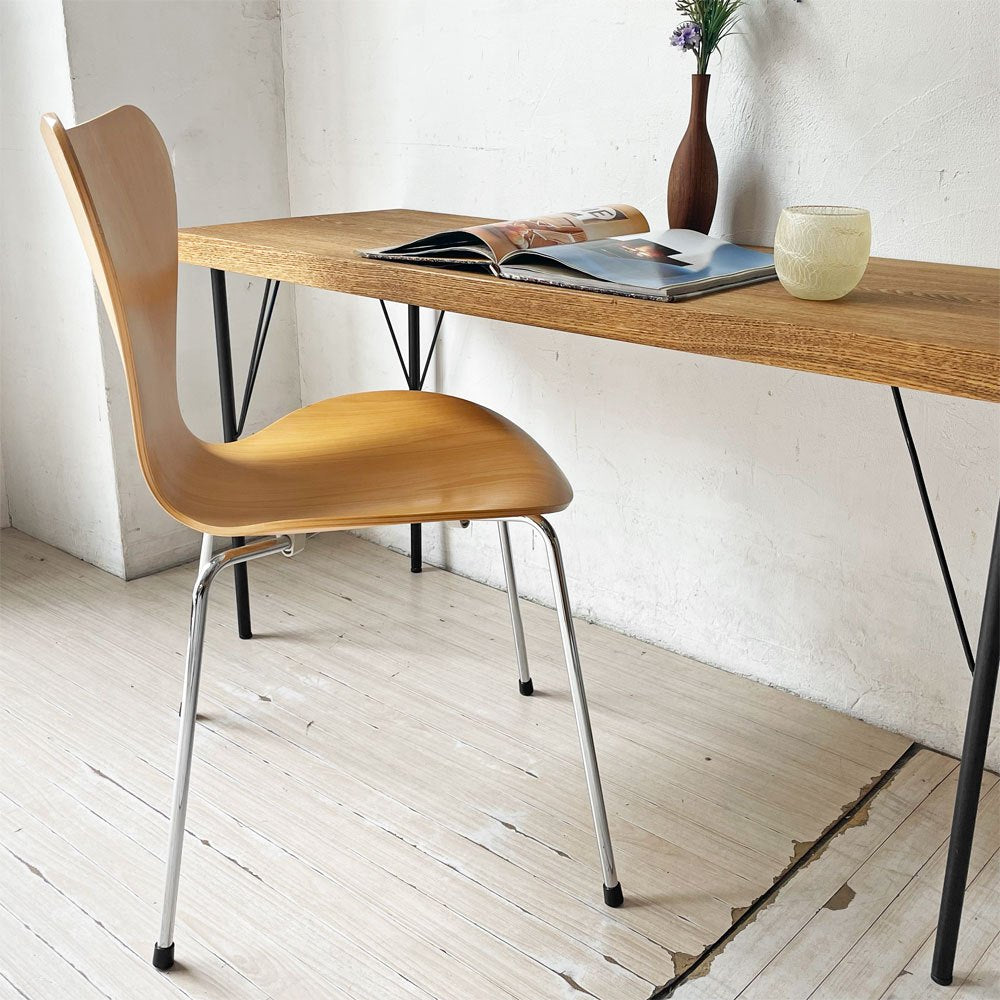 フリッツハンセン Fritz Hansen セブンチェア ビーチ材 ナチュラル アルネ・ヤコブセン 北欧家具 定価￥88,880- ★