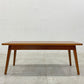 パシフィックファニチャーサービス P.F.S. ローテーブル DH TEA TABLE Sサイズ ナラ材 ダークブラウン 定価52,800円 美品 〓