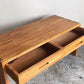 ヨーロピアンビンテージ European Vintage ローテーブル コーヒーテーブル チーク材 組木 引き出し2杯 ■