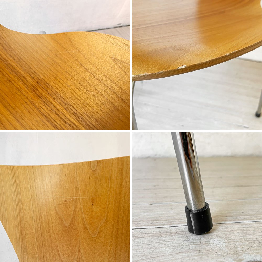 フリッツハンセン Fritz Hansen セブンチェア Seven Chair ダイニングチェア アルネヤコブセン Arne Jacobsen ウォールナット材 北欧家具 A ★
