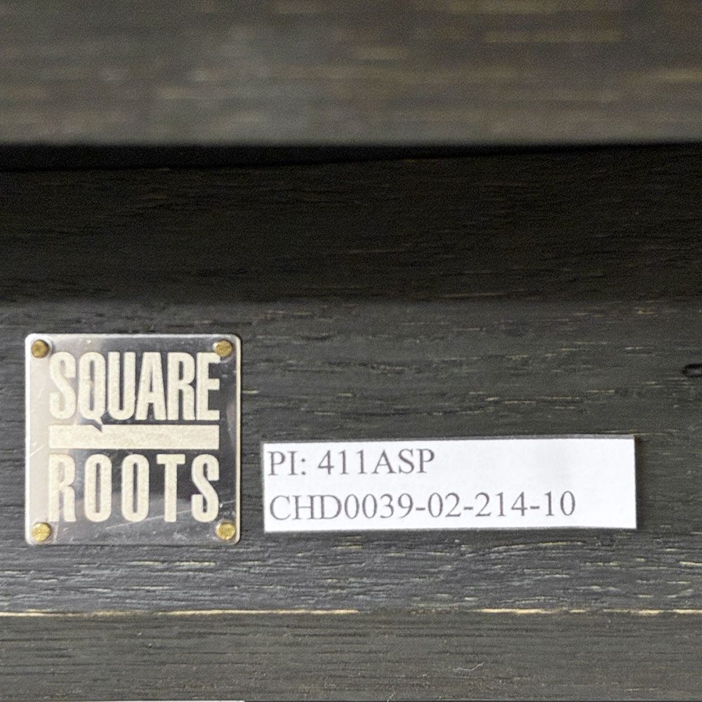 スクエアルーツ SQUARE ROOTS ランナチェア LANNA CHAIR ダイニングチェア アームチェア オーク材×牛革 レザー 参考価格￥77,000- B ●