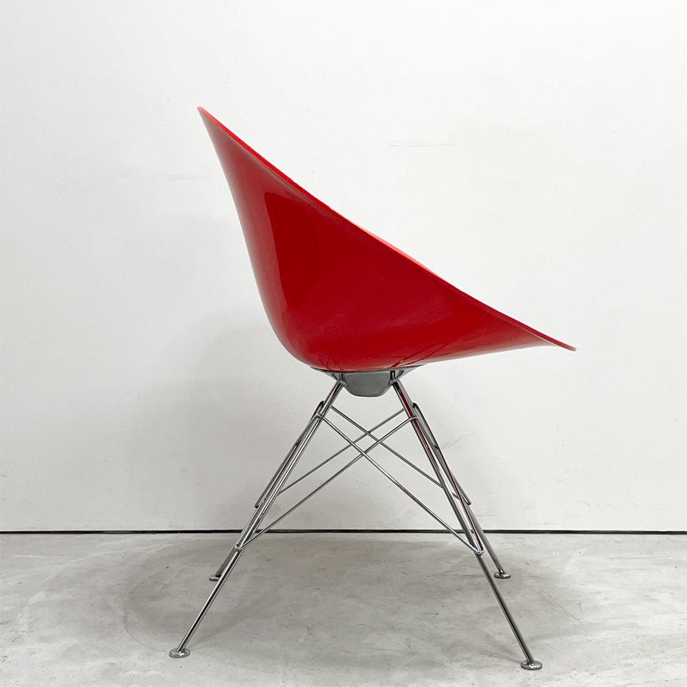 カルテル Kartell エロエス ERO S ダイニングチェア レッド 4本脚 フィリップ・スタルク スペースエイジ イタリア 参考定価￥93,400- ●