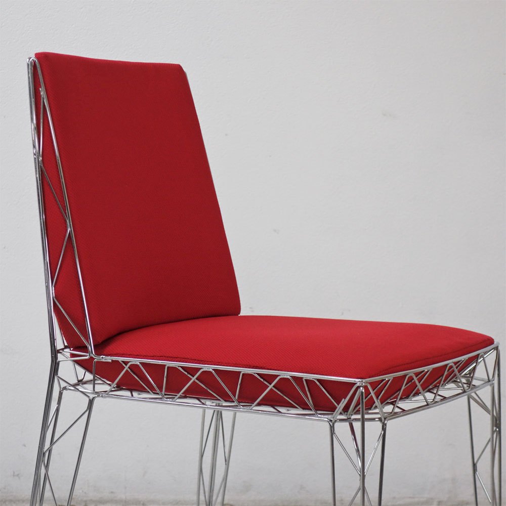 エポニム Eponimo ヌアチェア NUA CHAIR ダイニングチェア レッド アルベルト・コルツァーニ Alberto Colzani イタリア A ●