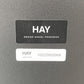 ヘイ HAY テラゾー TERRAZZO TABLE ラウンドテーブル カフェテーブル アンスラサイト×グレーベース 人工大理石 デンマーク 北欧家具 ◇