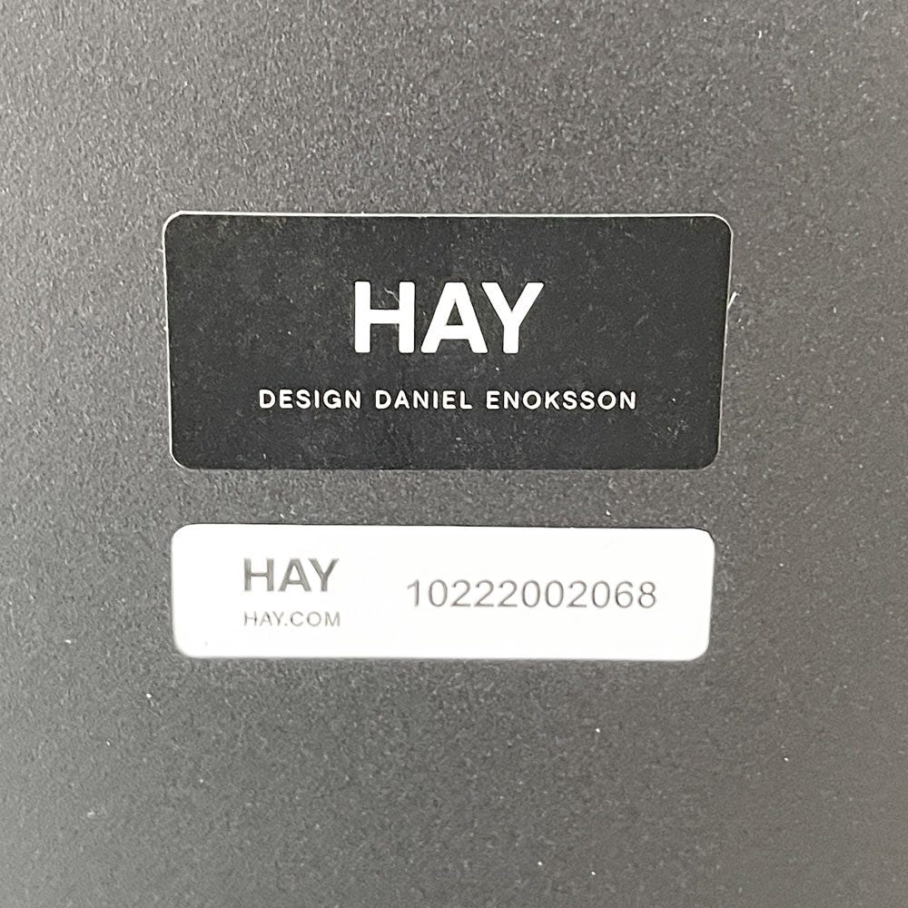 ヘイ HAY テラゾー TERRAZZO TABLE ラウンドテーブル カフェテーブル アンスラサイト×グレーベース 人工大理石 デンマーク 北欧家具 ◇