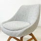 モモナチュラル Momo Natural モールドラウンドチェア MOLD ROUND M-ROUND CHAIR EM ダイニングチェア 回転式 オーク材 カバーリング仕様 定価￥49,000- ●