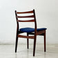 北欧ビンテージ Scandinavia Vintage ダイニングチェア 無垢材 ファブリック 北欧家具 モダンデザイン A ●
