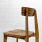 ジャーナルスタンダードファニチャー j.s.F シノン ダイニングチェア CHINON CHAIR WOOD ラバーウッド材 板座 座繰り ●