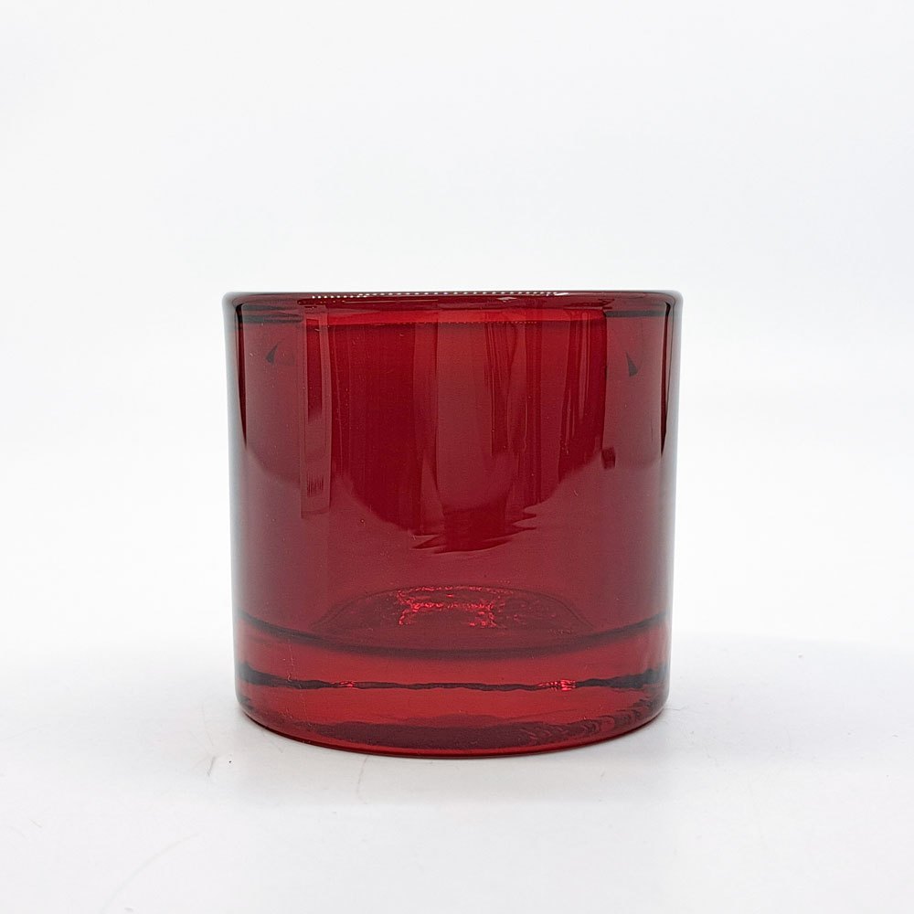 イッタラ iittala マリメッコ marimekko キビ kivi キャンドルホルダー レッド 60mm 箱付 フィンランド 北欧雑貨 廃番カラー ●