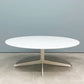 フリッツハンセン Fritz Hansen スペーステーブル SPACE TABLE コーヒーテーブル ローテーブル Φ100cm ラウンド ガラス天板 スチールレッグ イエス＋ラウブ ◎