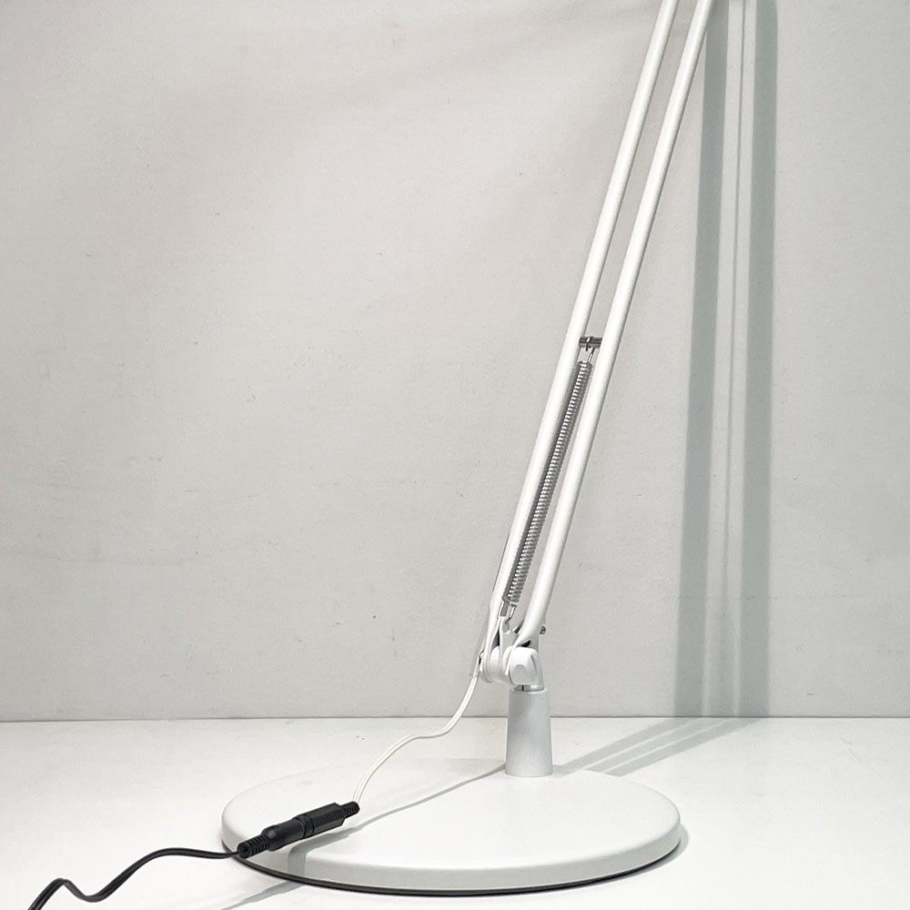 スワン電気 レディック エグザーム LEDIC EXARM スタンドライト LEX-966 WH ホワイト LED ベースタイプ 未使用 箱付 ●