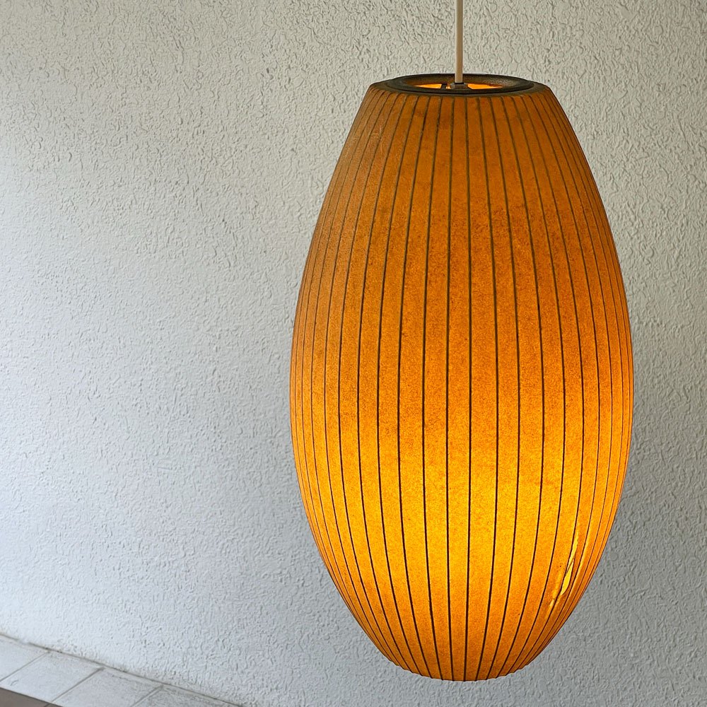 ハワードミラー Howard Miller バブルランプ Bubble Lamp シガー Cigar ペンダントライト H55cm ビンテージ ジョージネルソン 希少◇