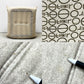 リーンロゼ ligne roset トーゴ TOGO 2シーター ソファ ＆ パフ 2点セット 50周年記念モデル DENDEN カタツムリ ファブリック ベージュ系カラー ●