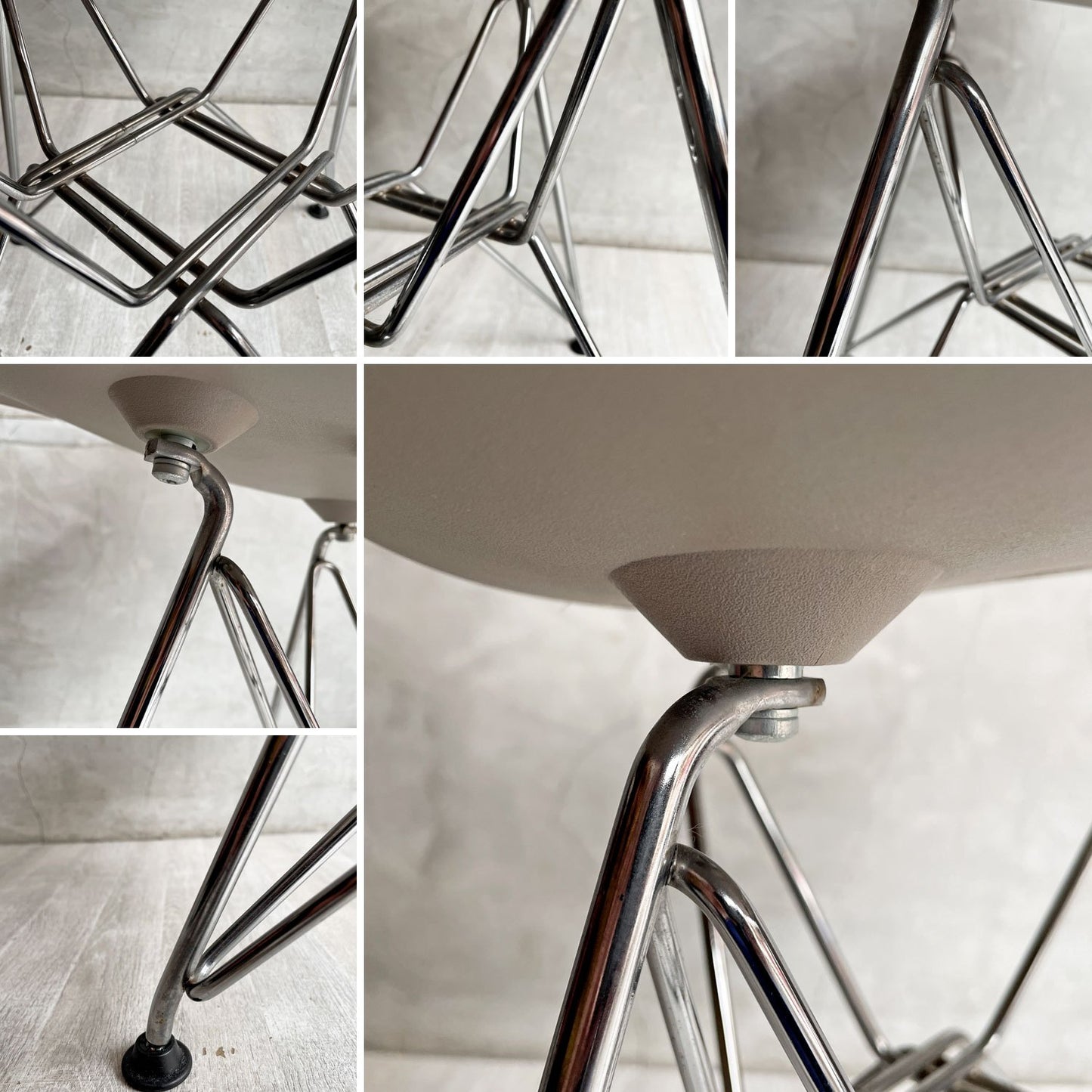 ハーマンミラー Herman Miller サイドシェルチェア ポリプロピレン製 エッフェルベース C&R イームズ ミッドセンチュリー ココア 定価￥¥67,100-♪