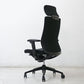 オカムラ okamura コーラル Choral オフィスチェア デスクチェア エクストラハイバック 可動ヘッドレスト ランバーサポート ブラック ●