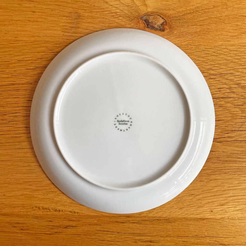 ボダノバ boda nova チェス Chess プレート 20cm 4枚セット シグネ・ペーション・メリン Signe perssion Merin スウェーデン ビンテージ 北欧食器 ♪