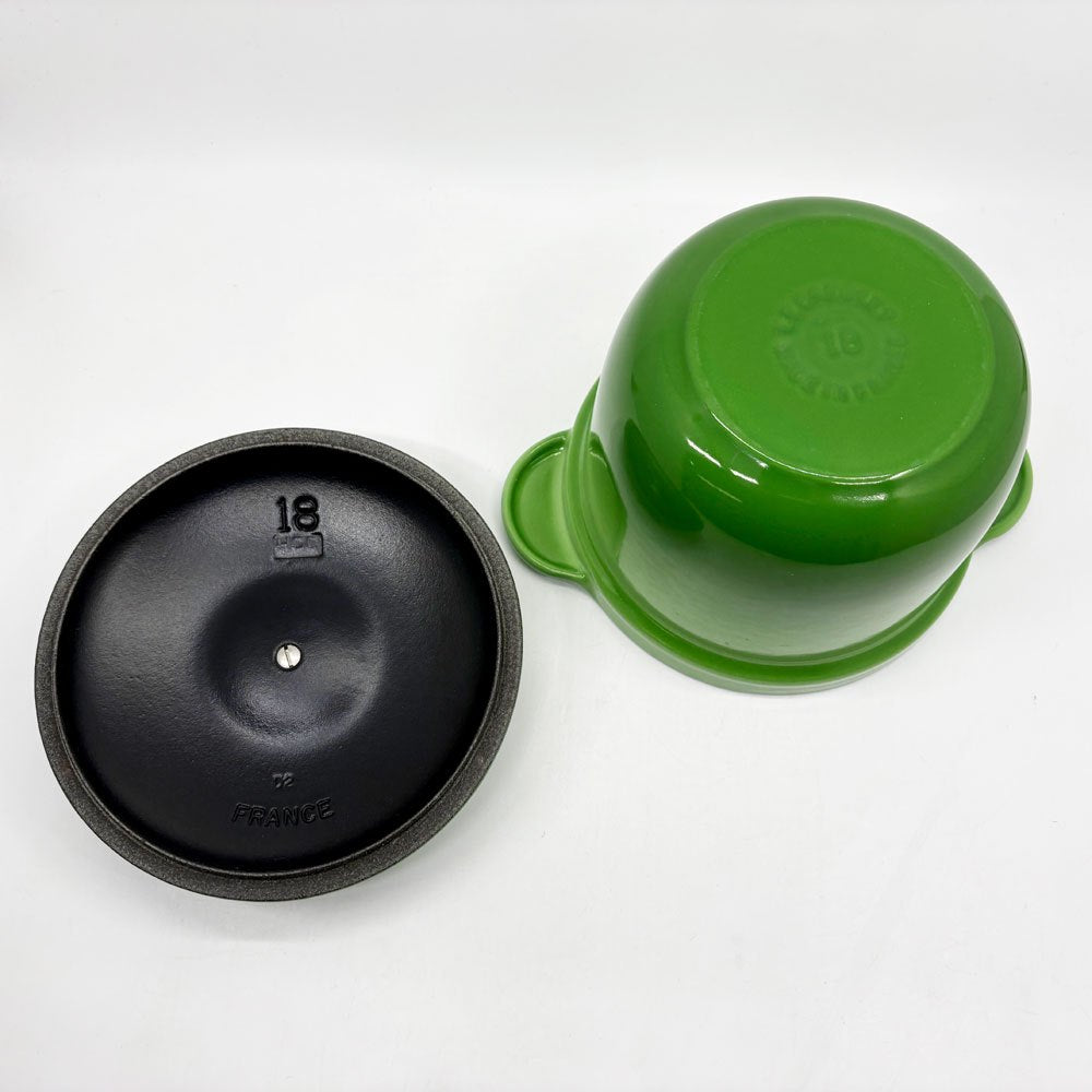 ルクルーゼ Le Creuset ココット エブリィ 18cm 鋳物 鍋 ガス・IH・オーブン対応 ローズマリー フランス ●