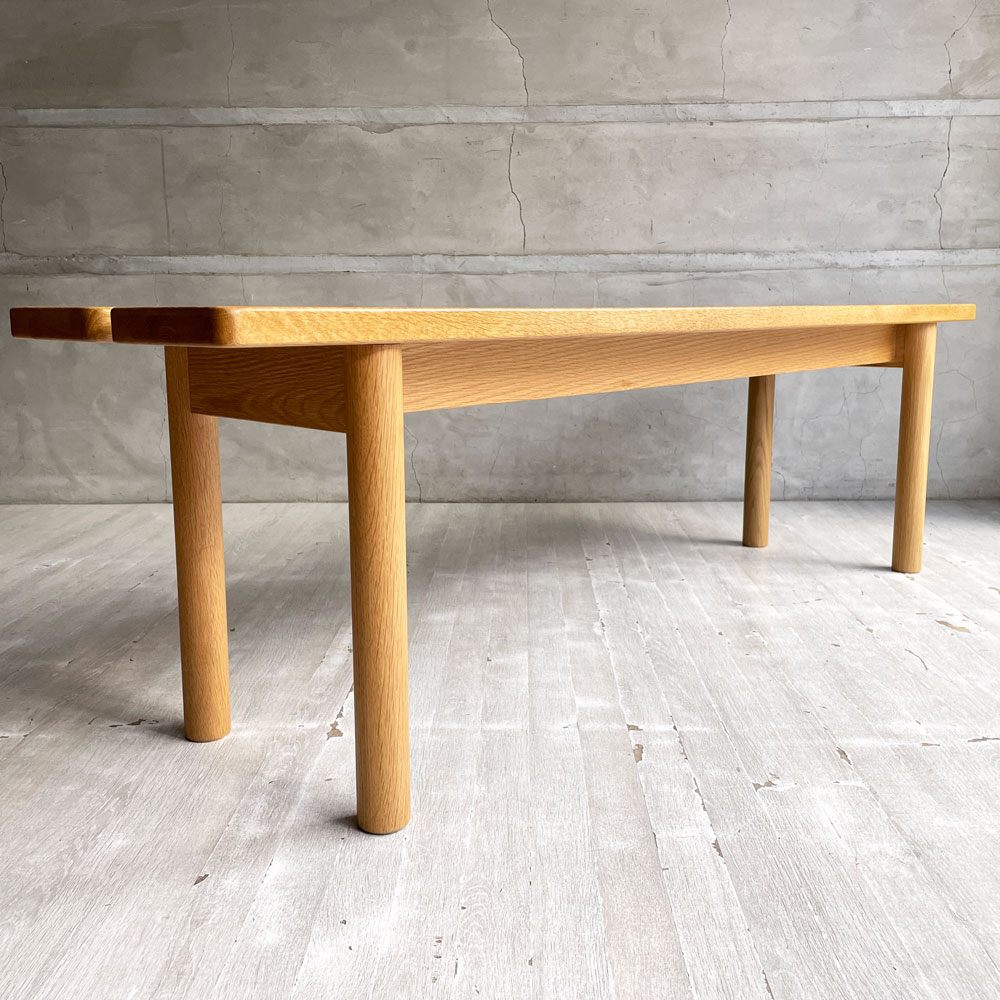 イデー IDEE ディモンシュ DIMANCHE ベンチ ディスプレイボード オーク材 W140cm シンプル ナチュラル 定価￥109,900- ♪