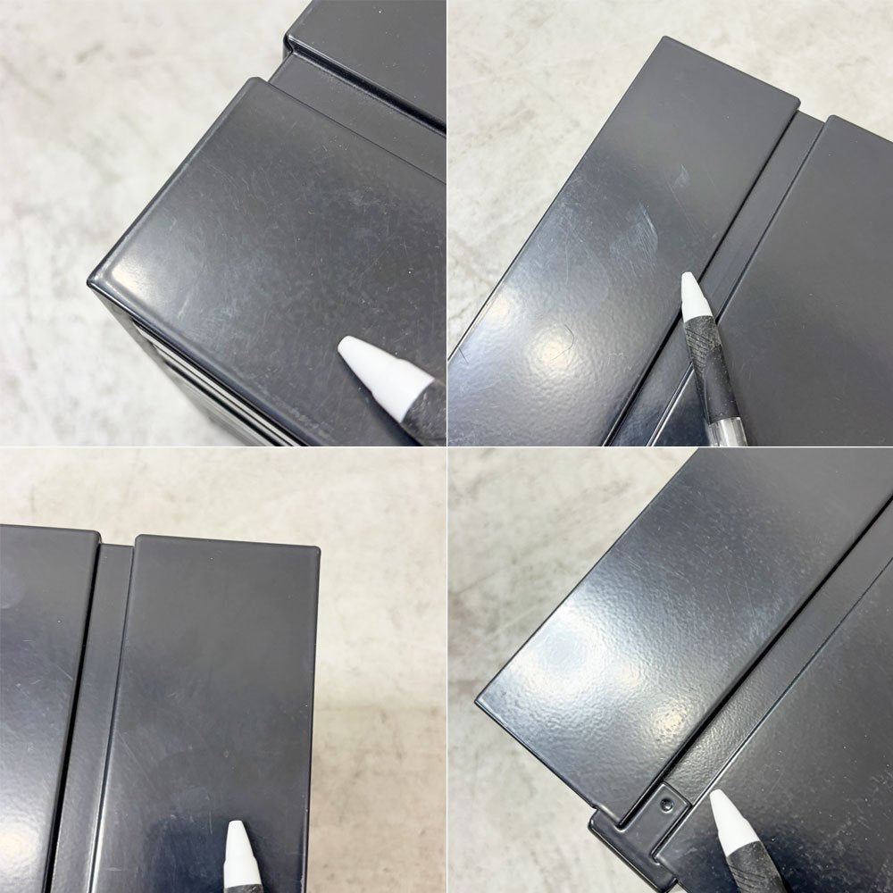 ユーエスエムハラー USM Haller USMハラー ユーエスエム イノス USM inos DRAWER SET ドロワーセット 10段 レターケース ブラック系カラー ●