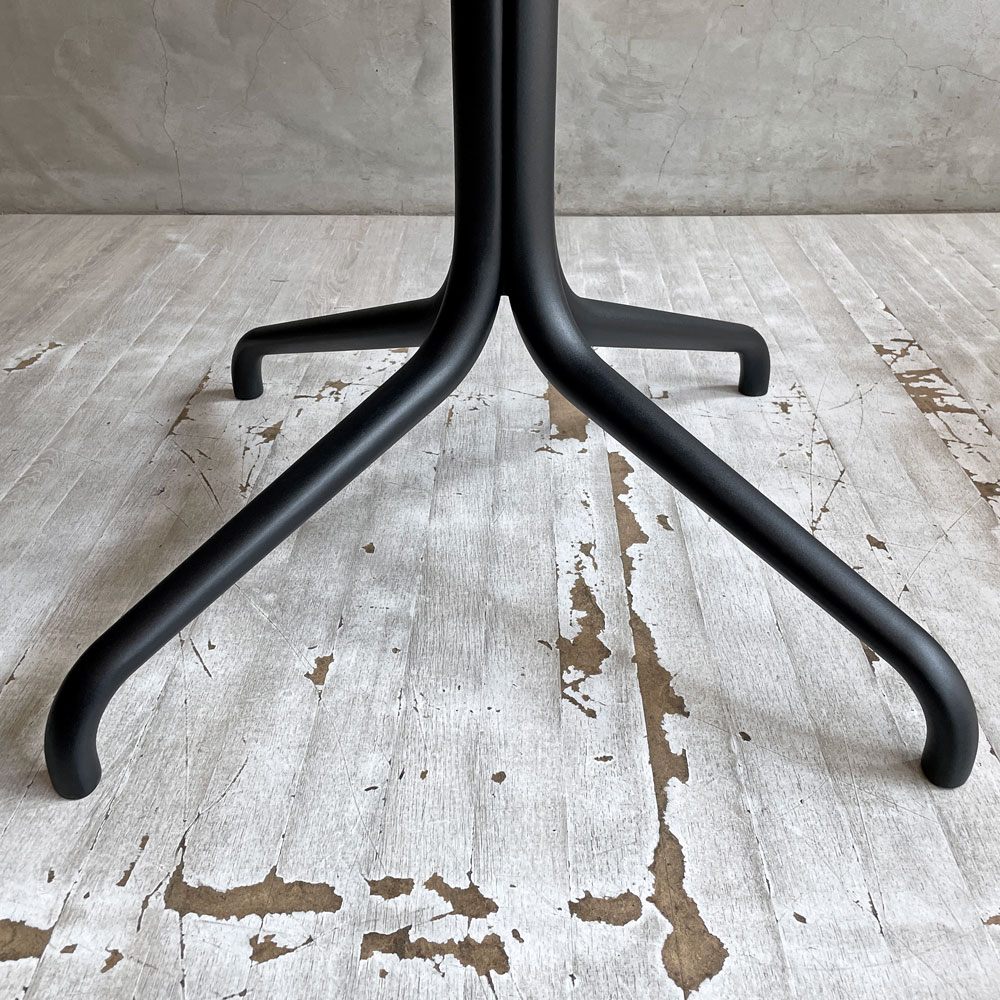 ヴィトラ vitra ベルヴィル ラウンドテーブル Belleville Round Table ブラック HPLソリッドコア材 アウトドア対応 ロナン&エルワン・ブルレック 未使用展示品 ♪