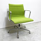 ハーマンミラー Herman Miller イームズアルミナムグループ マネジメントチェア デスクチェア ファブリックシート アルミバフベース 5本脚 固定脚 昇降無し イームズ ●
