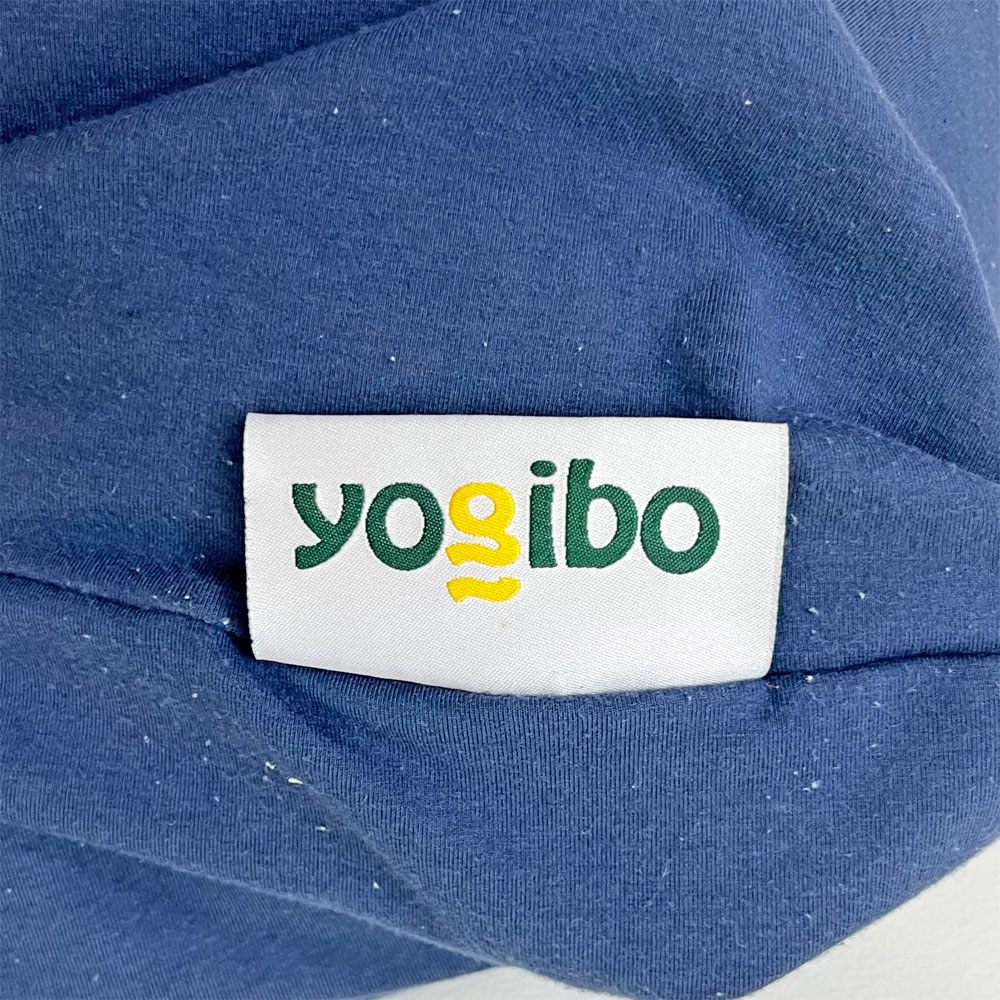 ヨギボー yogibo ミディ Midi ビーズクッション ソファ フリースタイルソファ ネイビーブルー系 定価29,590円 ●