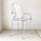 カルテル Kartell ルイゴースト LouisGhost アームチェア クリスタル スタッキング クリスタル フィリップ・スタルク Philippe Starck イタリア B ★