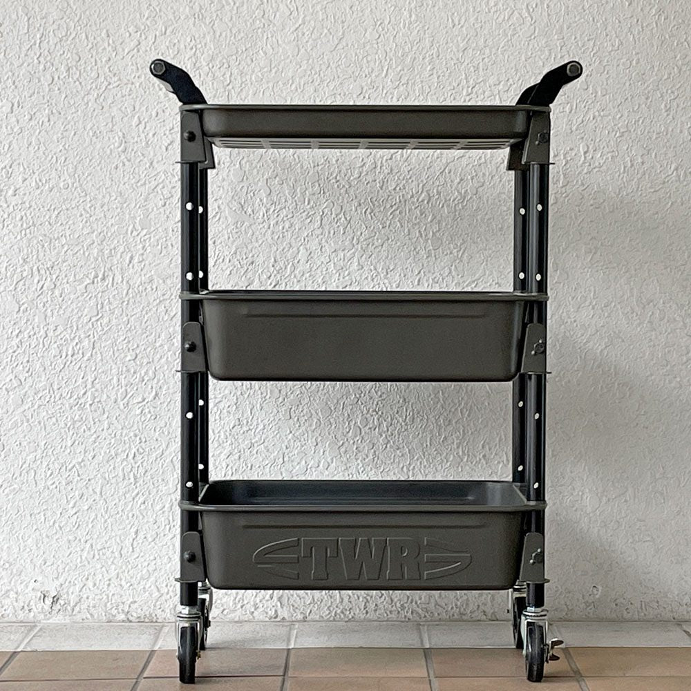 トラスコ TRUSCO ツールワゴンロイヤル 工具入れ カート 収納棚 インダストリアルデザイン ◇