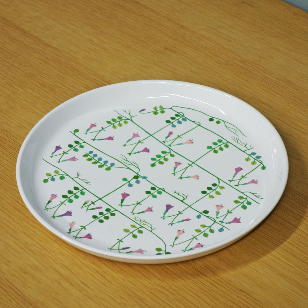 グスタフスベリ GUSTAVSBERG リネア linnea プレート 24.5cm スティグ リンドベリ ビンテージ 北欧食器 ◎