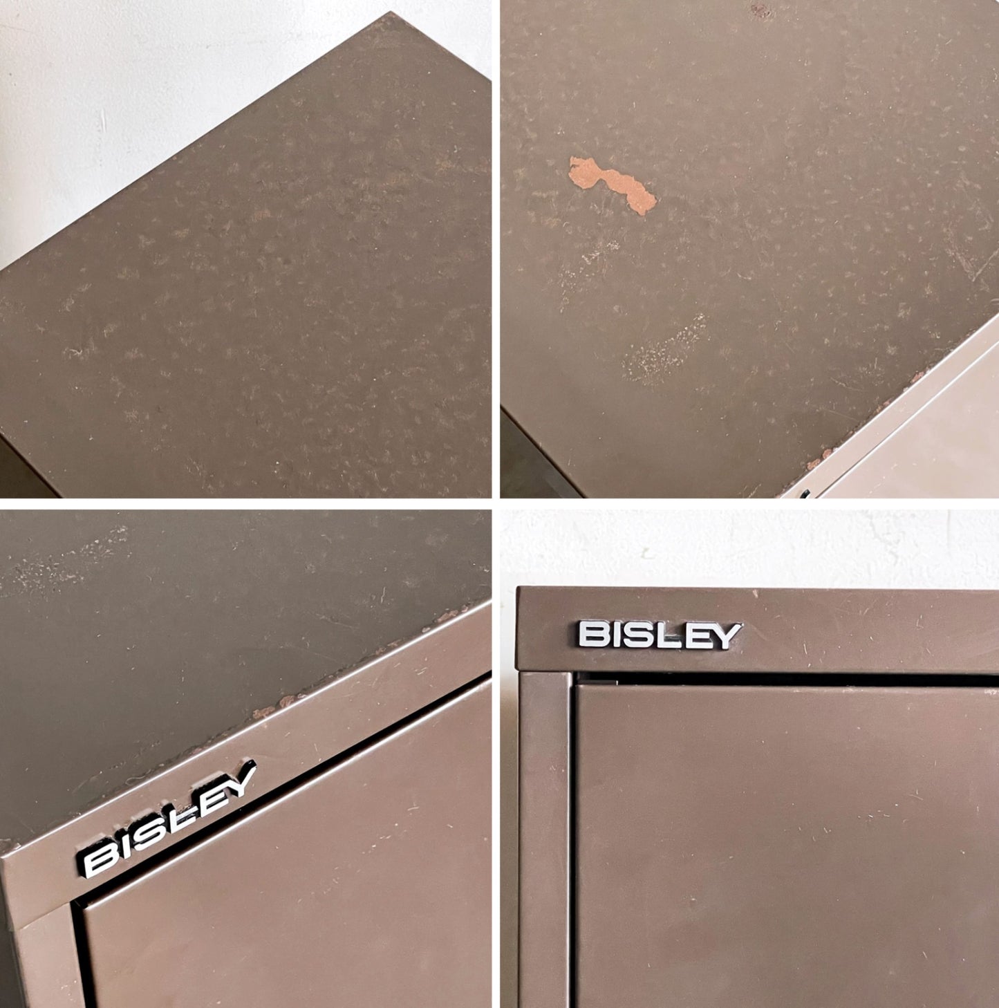 ビスレー BISLEY ベーシック BASIC BA3/29 キャビネット スチールロッカー キャスター ブラウン 1ドア 鍵付き 英国 廃番 ■